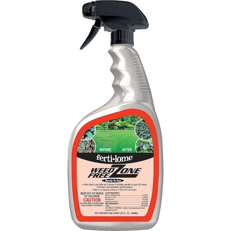 Ferti-Lome Weed Free Zone 32 Oz. Ready To Use Trigger Spray Weed Killer 10528